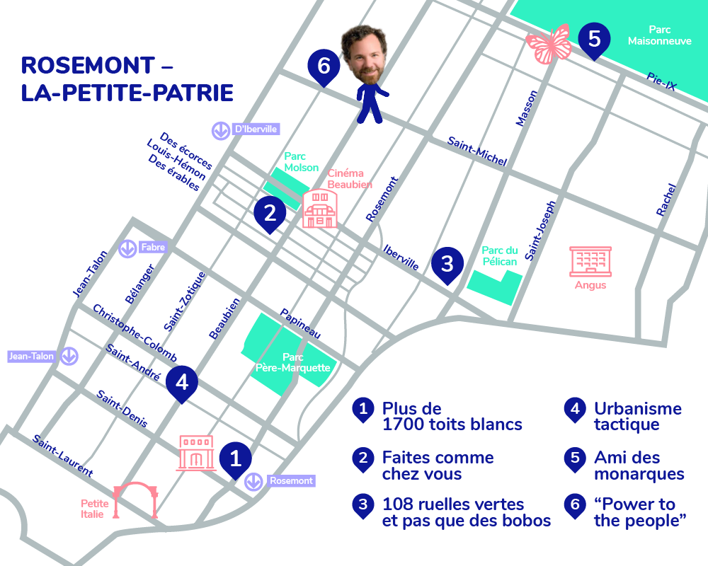 Carte Rosemont-La-Petite-Patrie