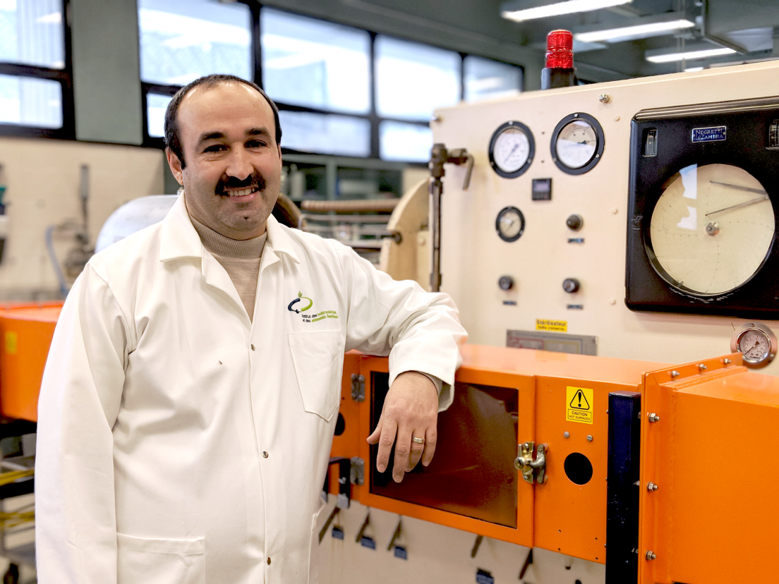 Mahommed Aïder, professeur de génie alimentaire à l’Université Laval