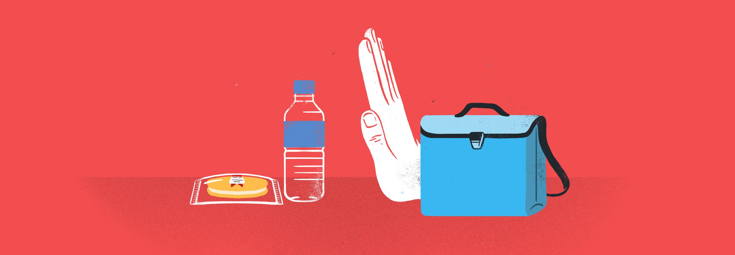 Comment faire une boite à lunch zéro déchet - illustration de Sébastien Thibault