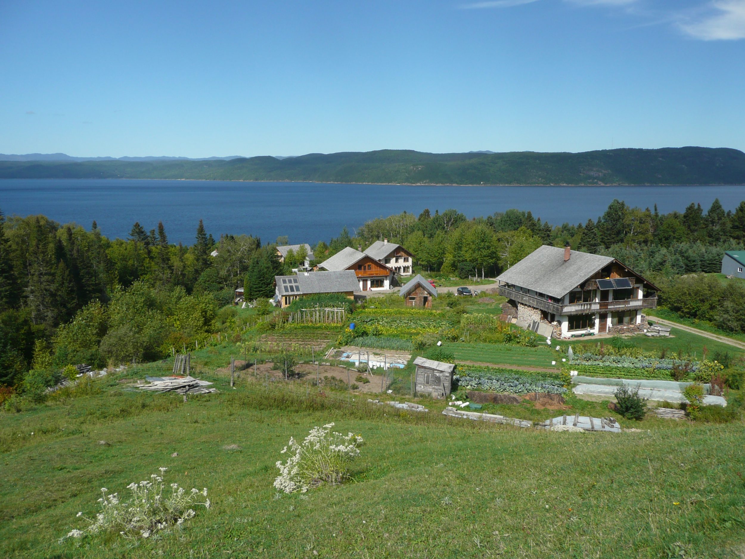 Ecohameau de la baie au Saguenay