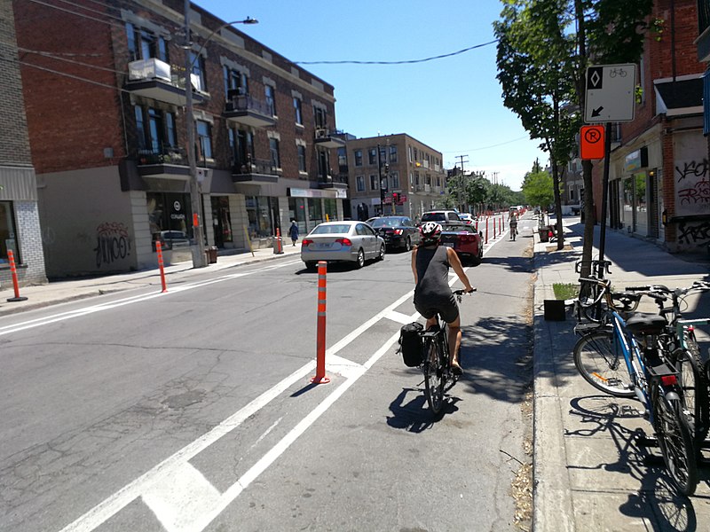 velo montreal piste cyclable