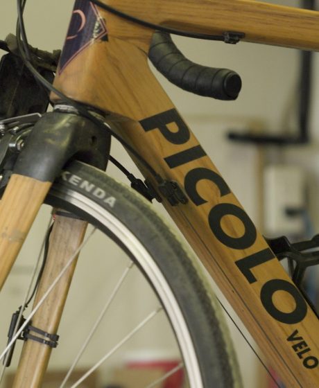 vélo picolo fabrication bois carbone made in quebec