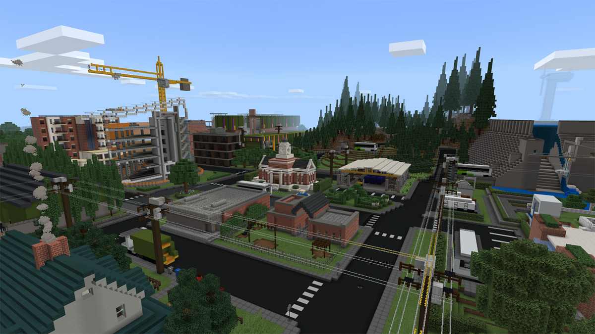Minecraft Sustainability City