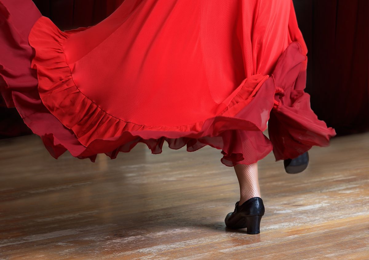 Photo de danseuse de flamenco